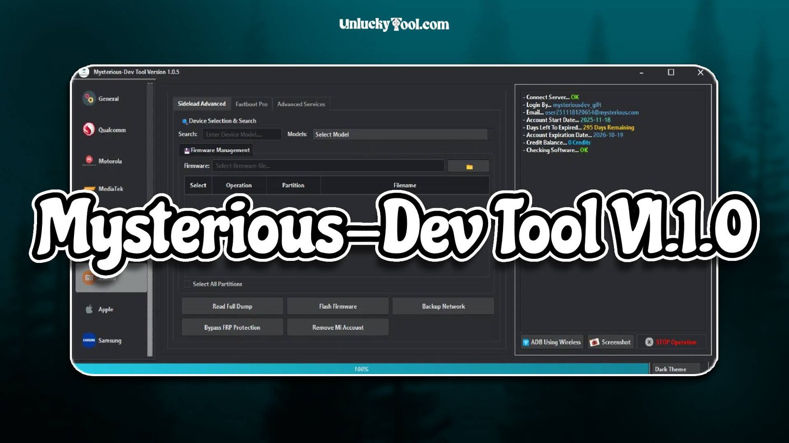 Mysterious-Dev Tool V1.1.0