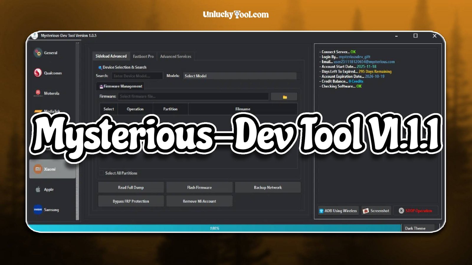 Mysterious-Dev Tool V1.1.1