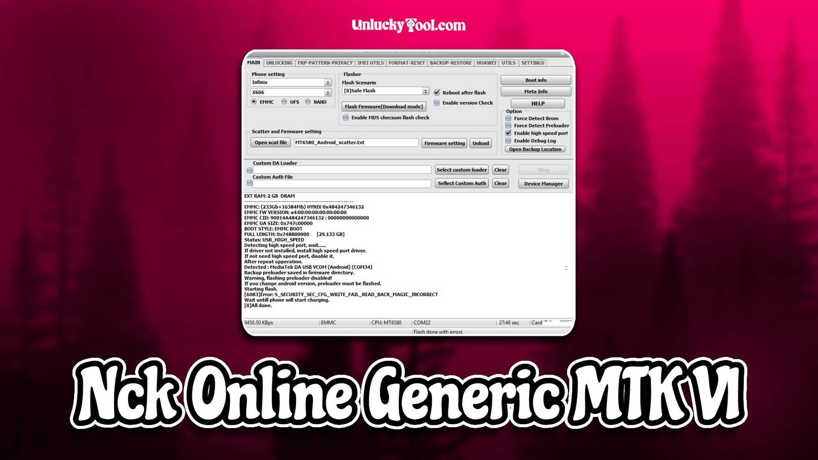 Nck Online Generic MTK V1