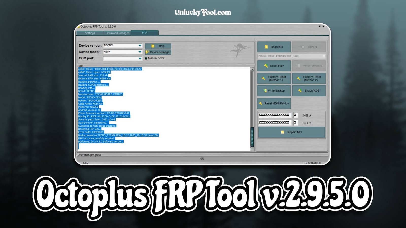 Octoplus FRP Tool v2.9.5.0