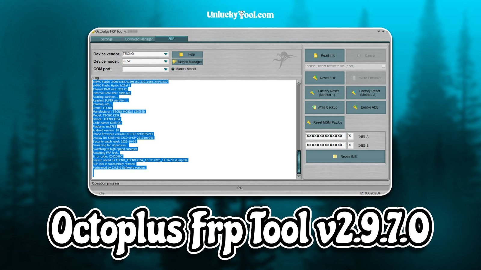 Octoplus Frp Tool v2.9.7.0