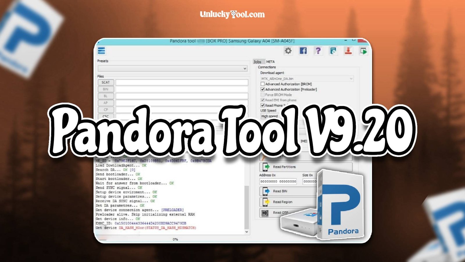 Pandora Tool V9.20