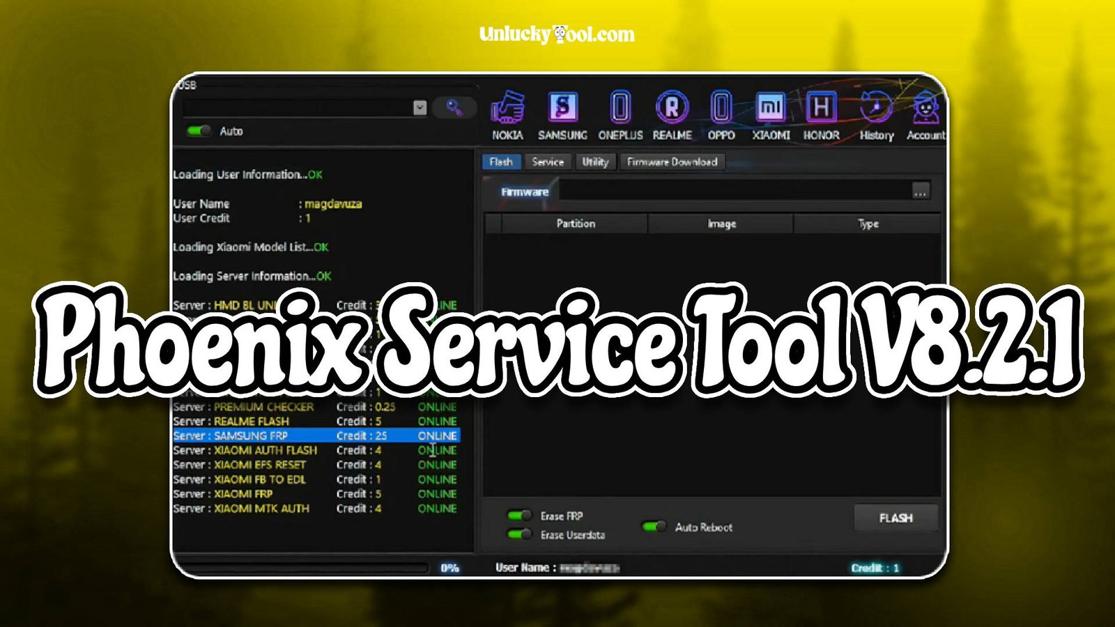 Phoenix Service Tool V8.2.1