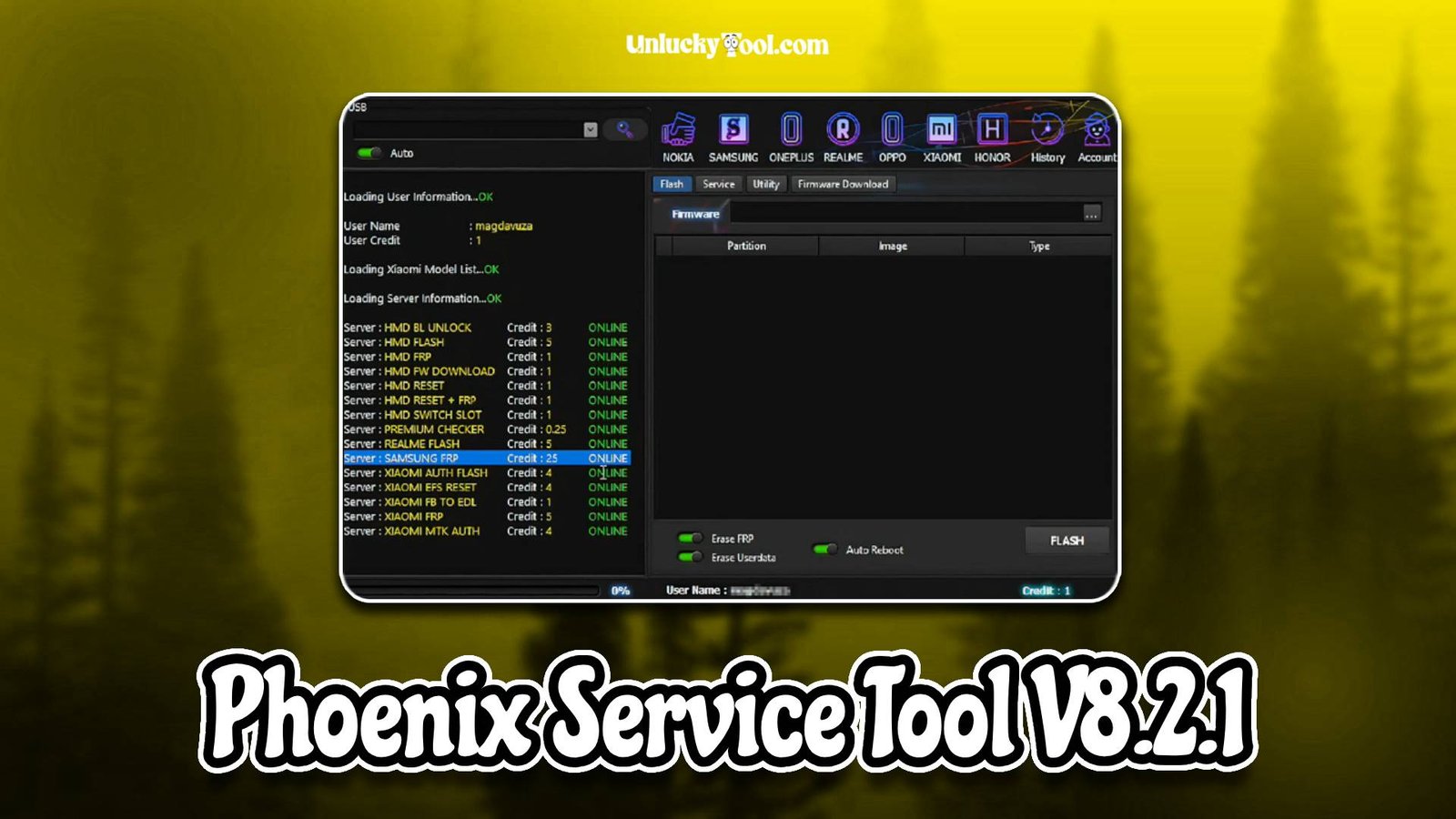 Phoenix Service Tool V8.2.1