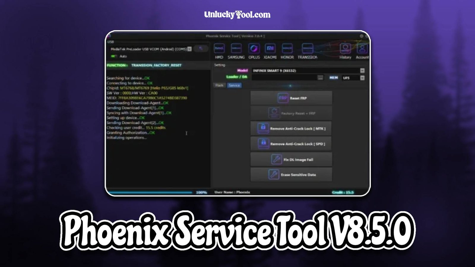Phoenix Service Tool V8.5.0