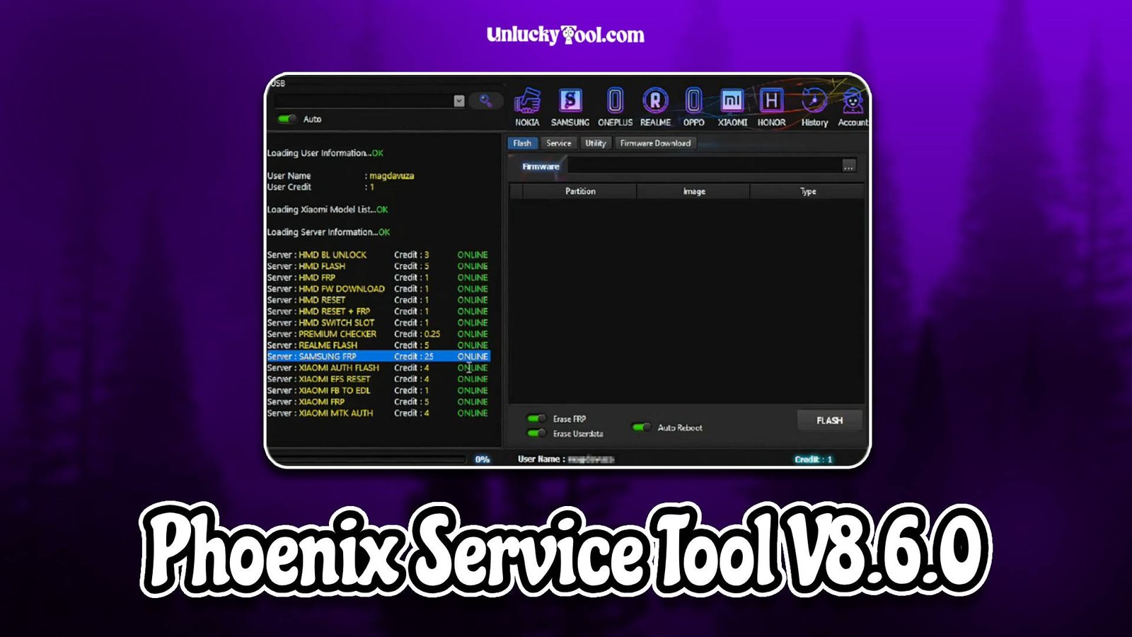 Phoenix Service Tool V8.6.0