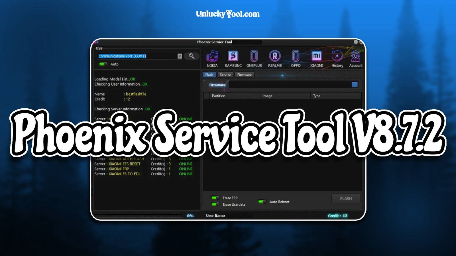 Phoenix Service Tool V8.7.2