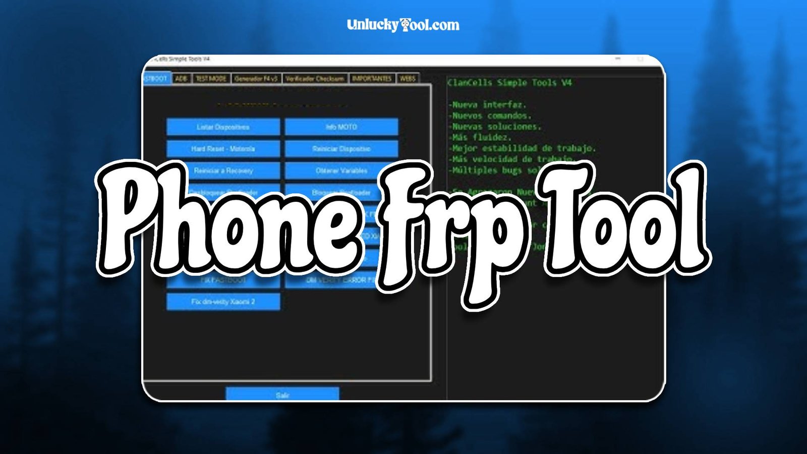 Phone FRP Tool