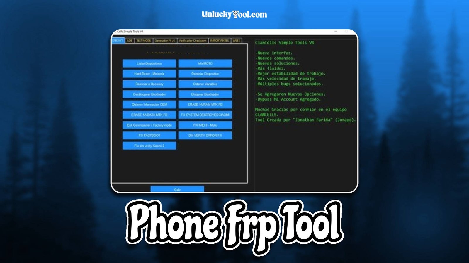 Phone FRP Tool