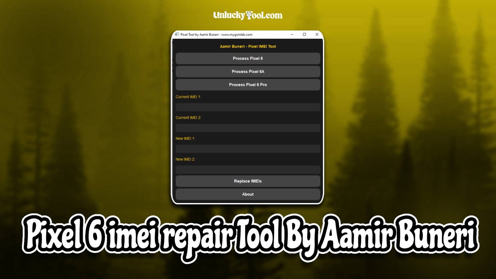 Pixel 6 imei repair Tool By Aamir Buneri