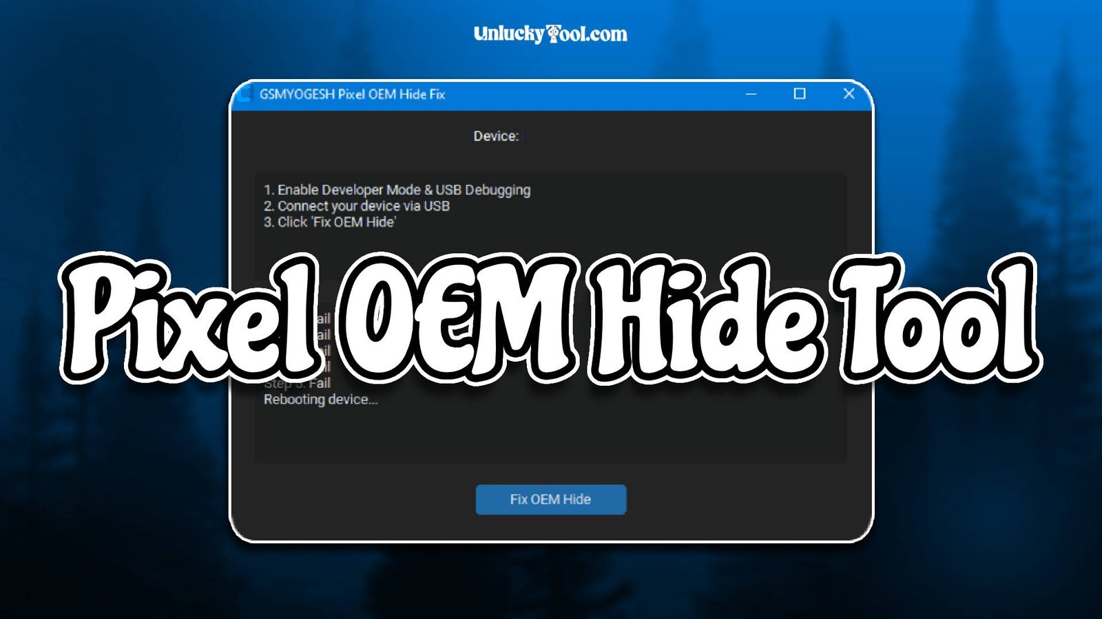 Pixel OEM Hide Tool