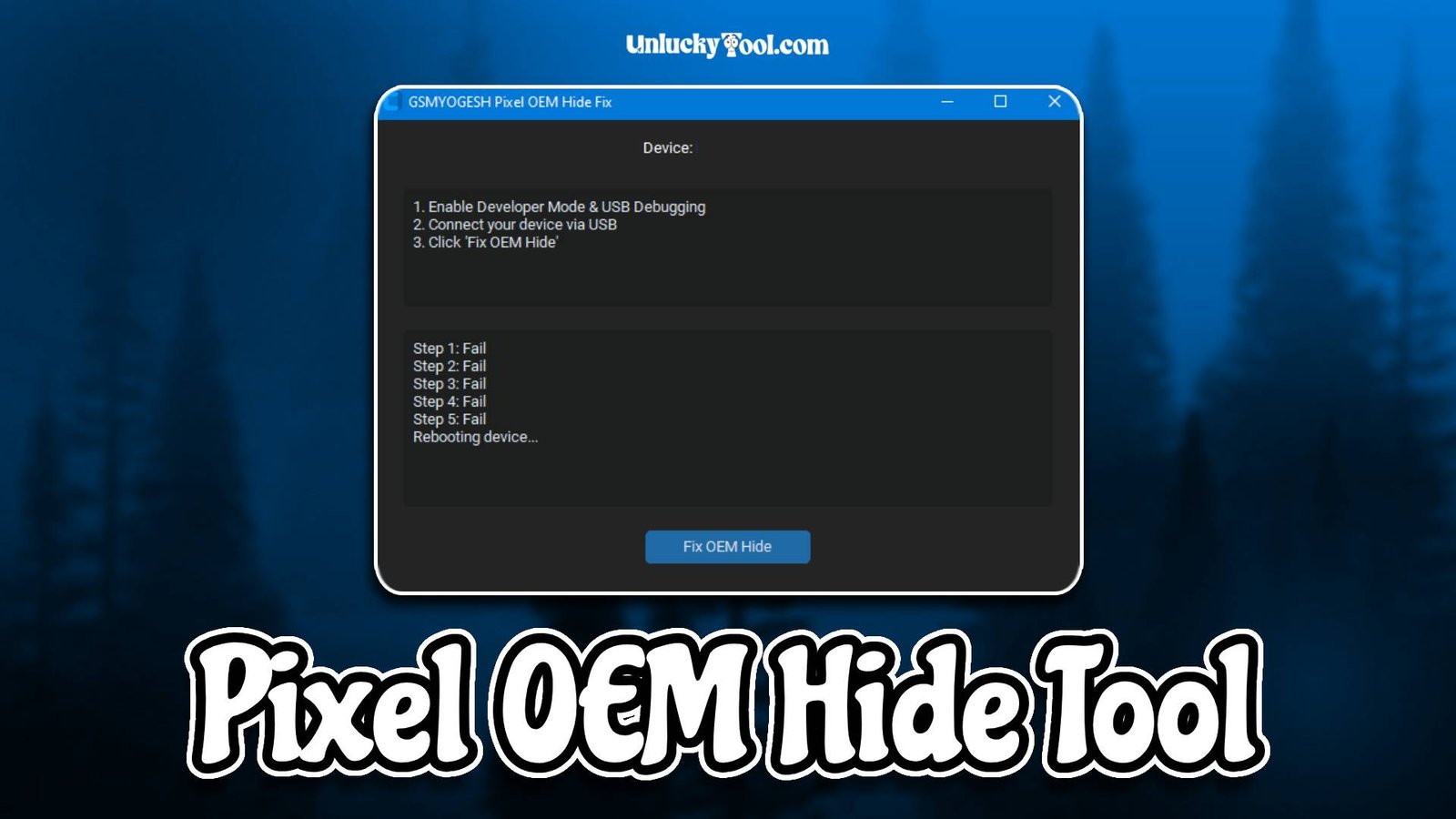 Pixel OEM Hide Tool