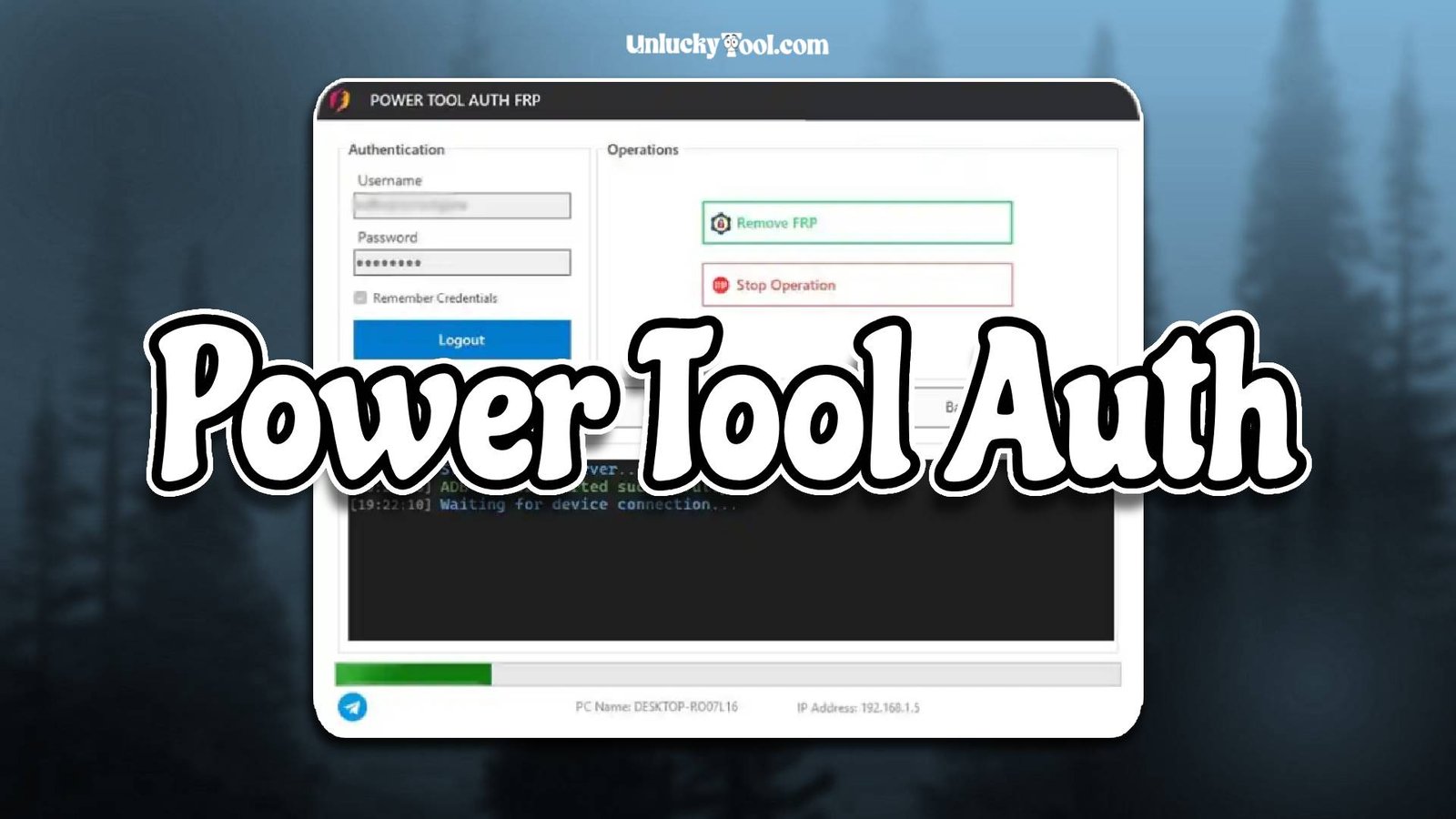 Power Tool Auth