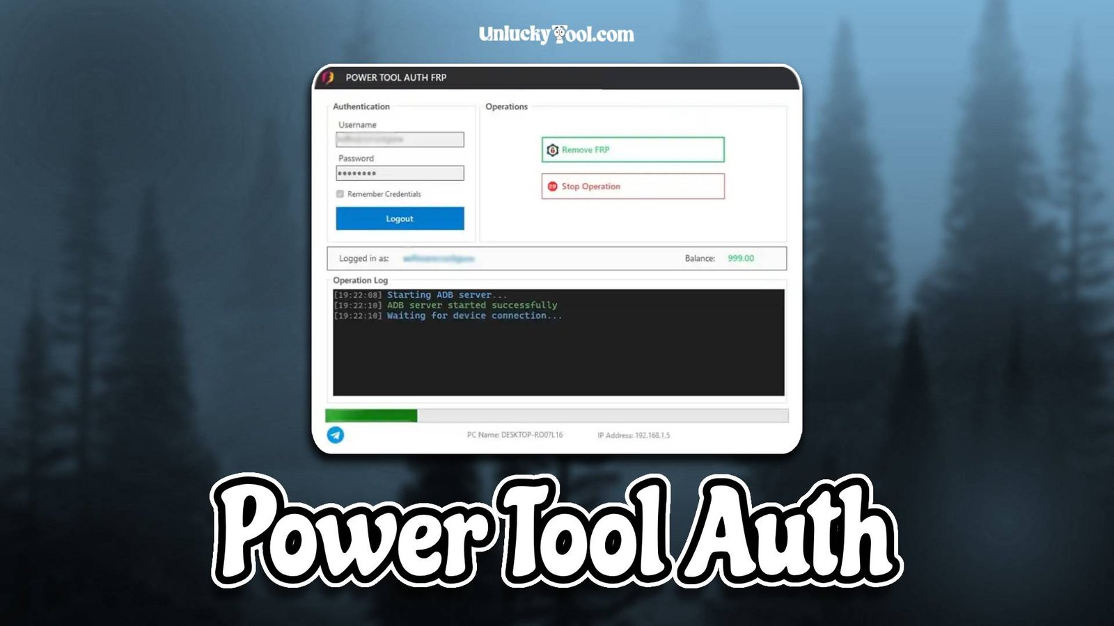 Power Tool Auth