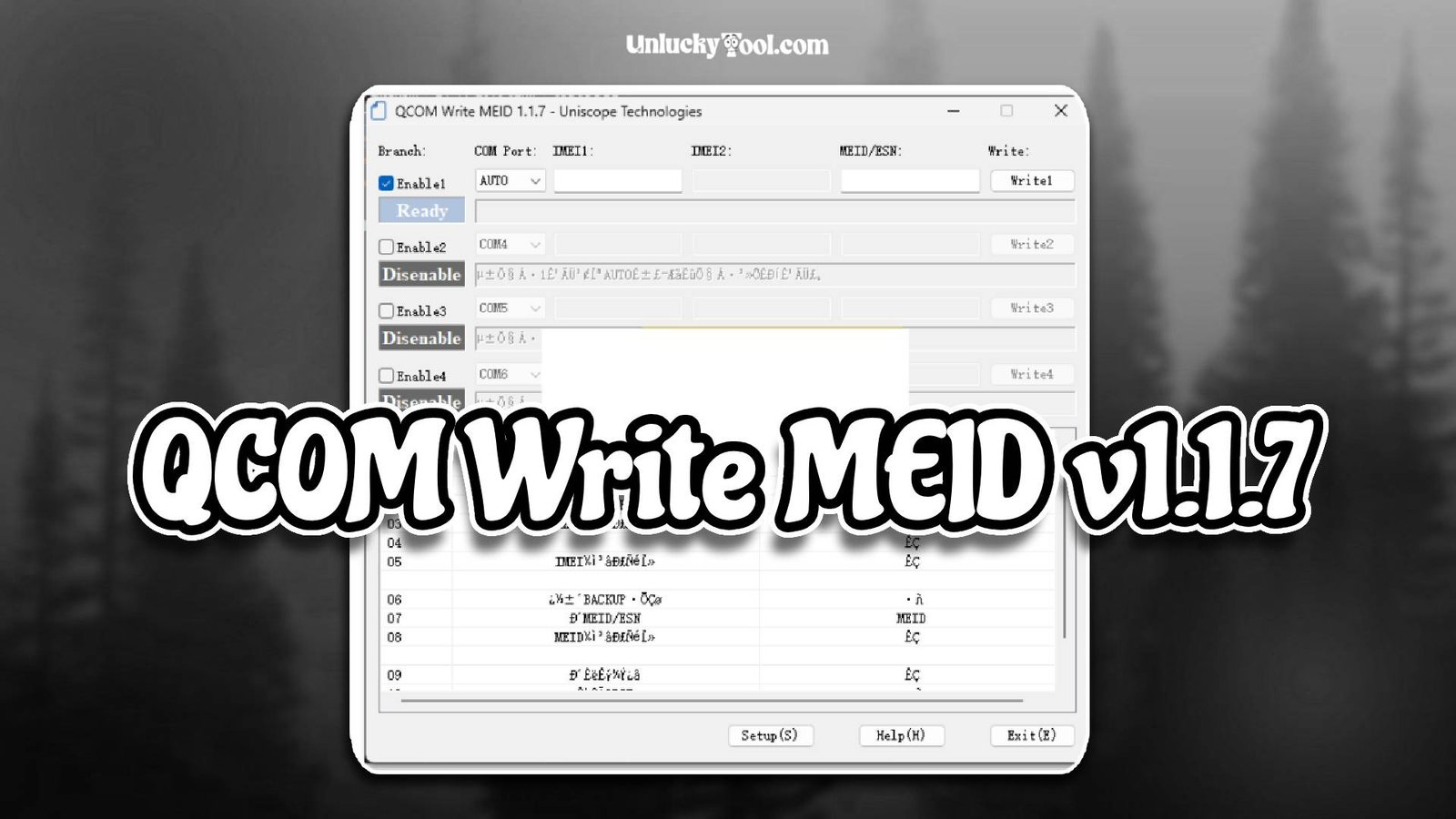QCOM Write MEID v1.1.7