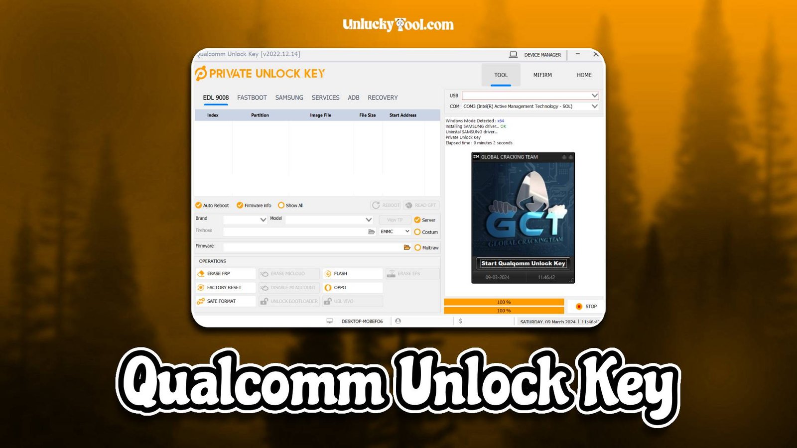 Qualcomm Unlock Key