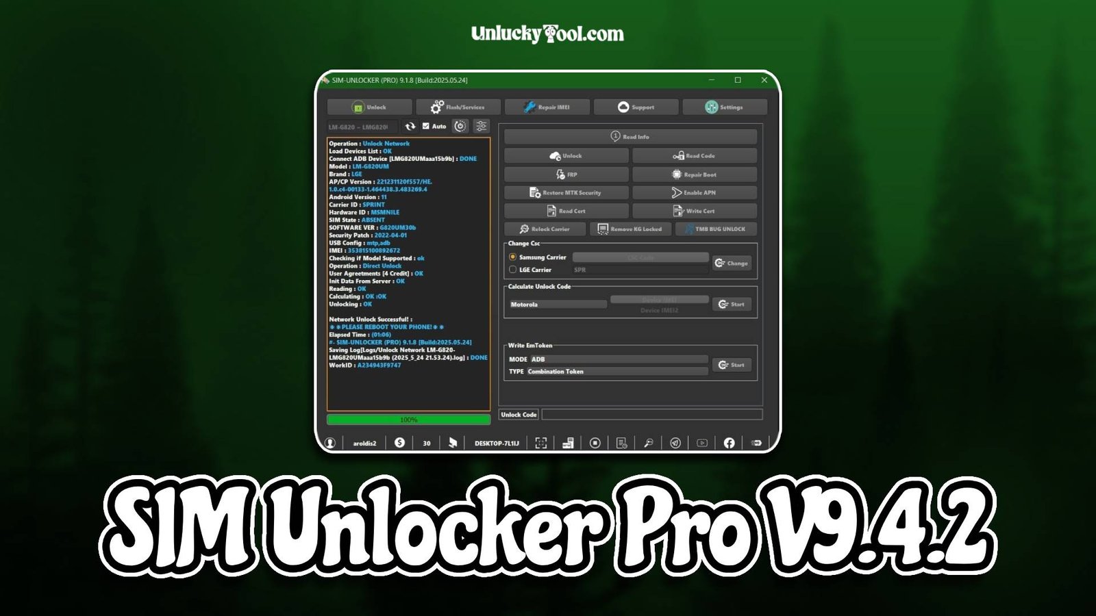 SIM Unlocker Pro V9.4.2