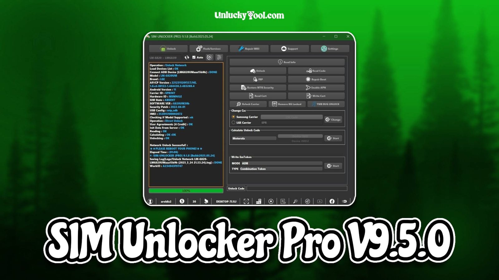 SIM Unlocker Pro V9.5.0