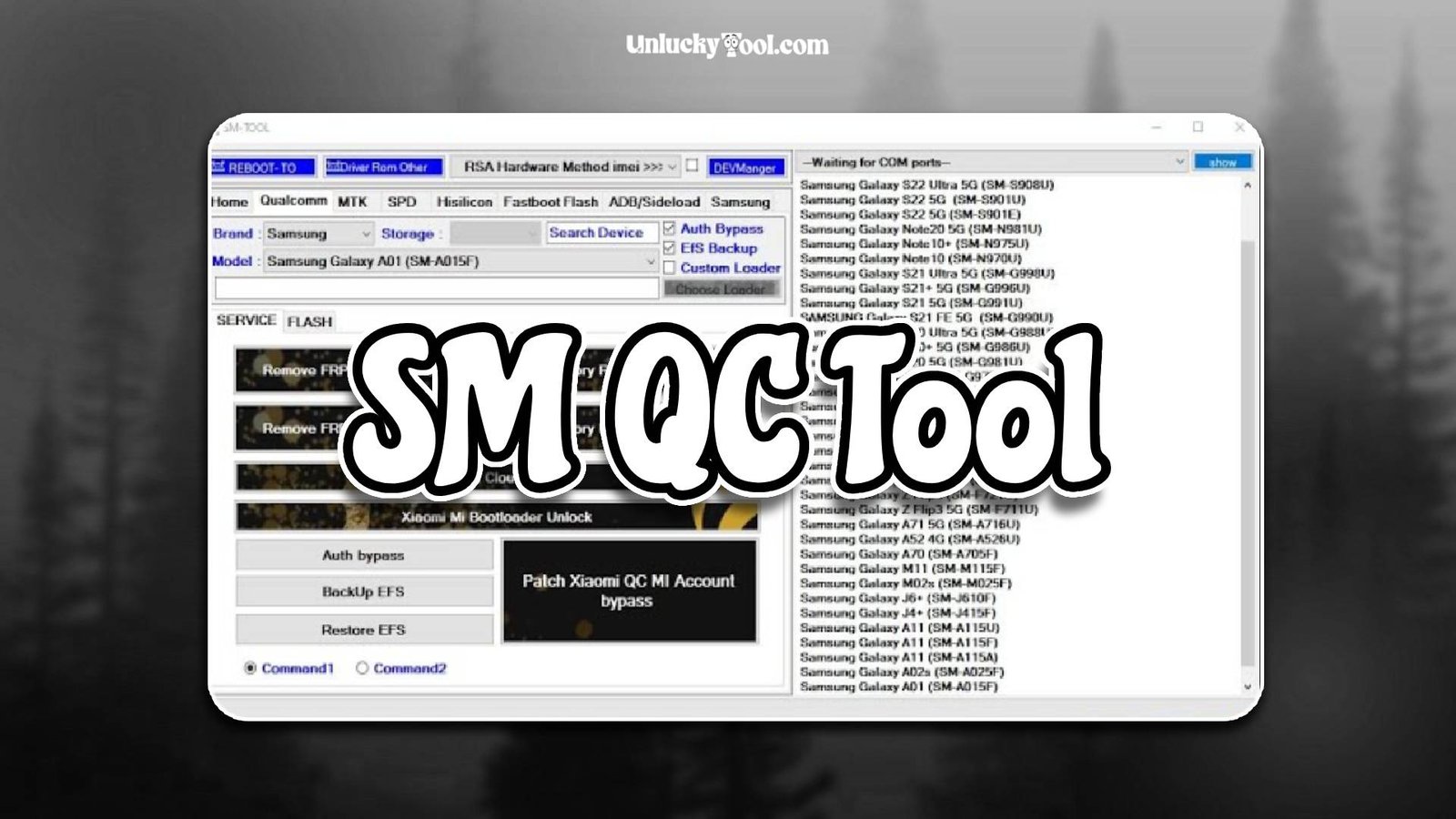 SM QC Tool
