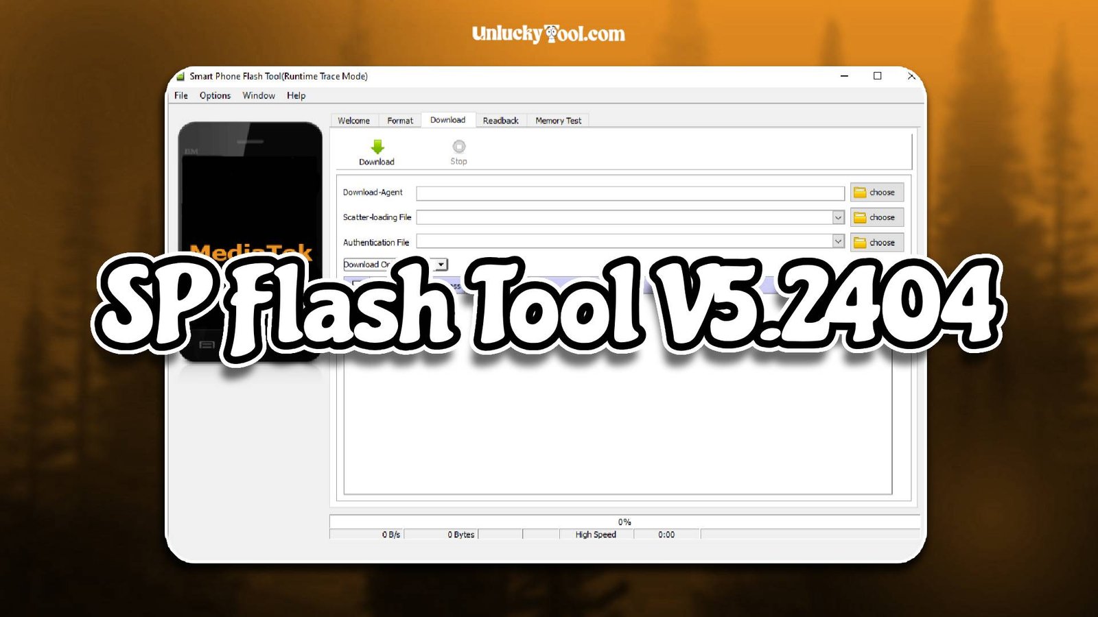 SP Flash Tool V5.2404