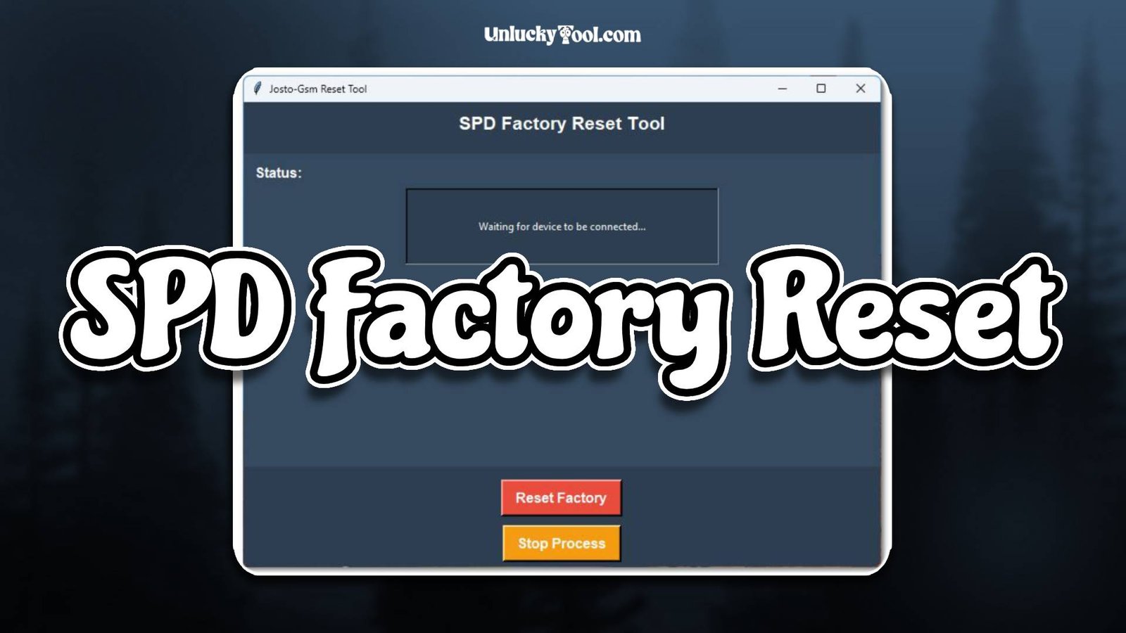 SPD Factory Reset