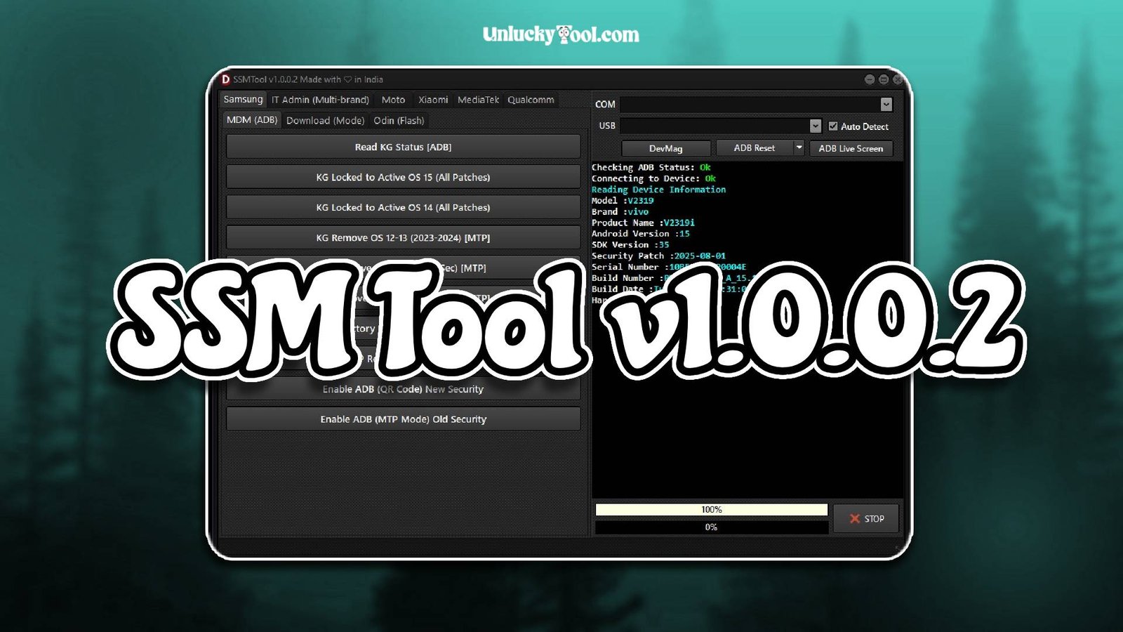 SSM Tool v1.0.0.2