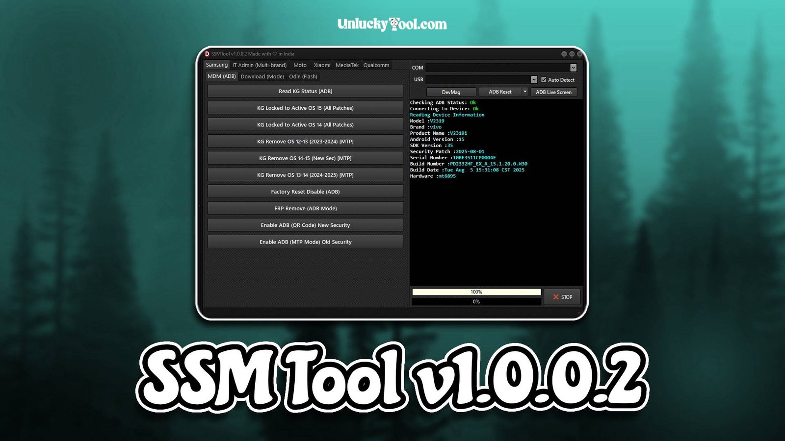 SSM Tool v1.0.0.2