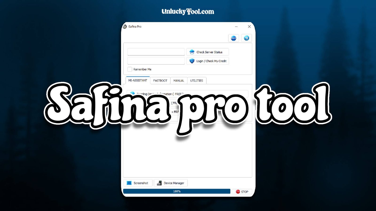 Safina Pro Tool