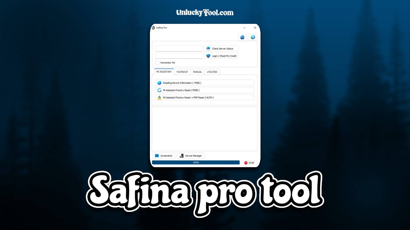 Safina Pro Tool