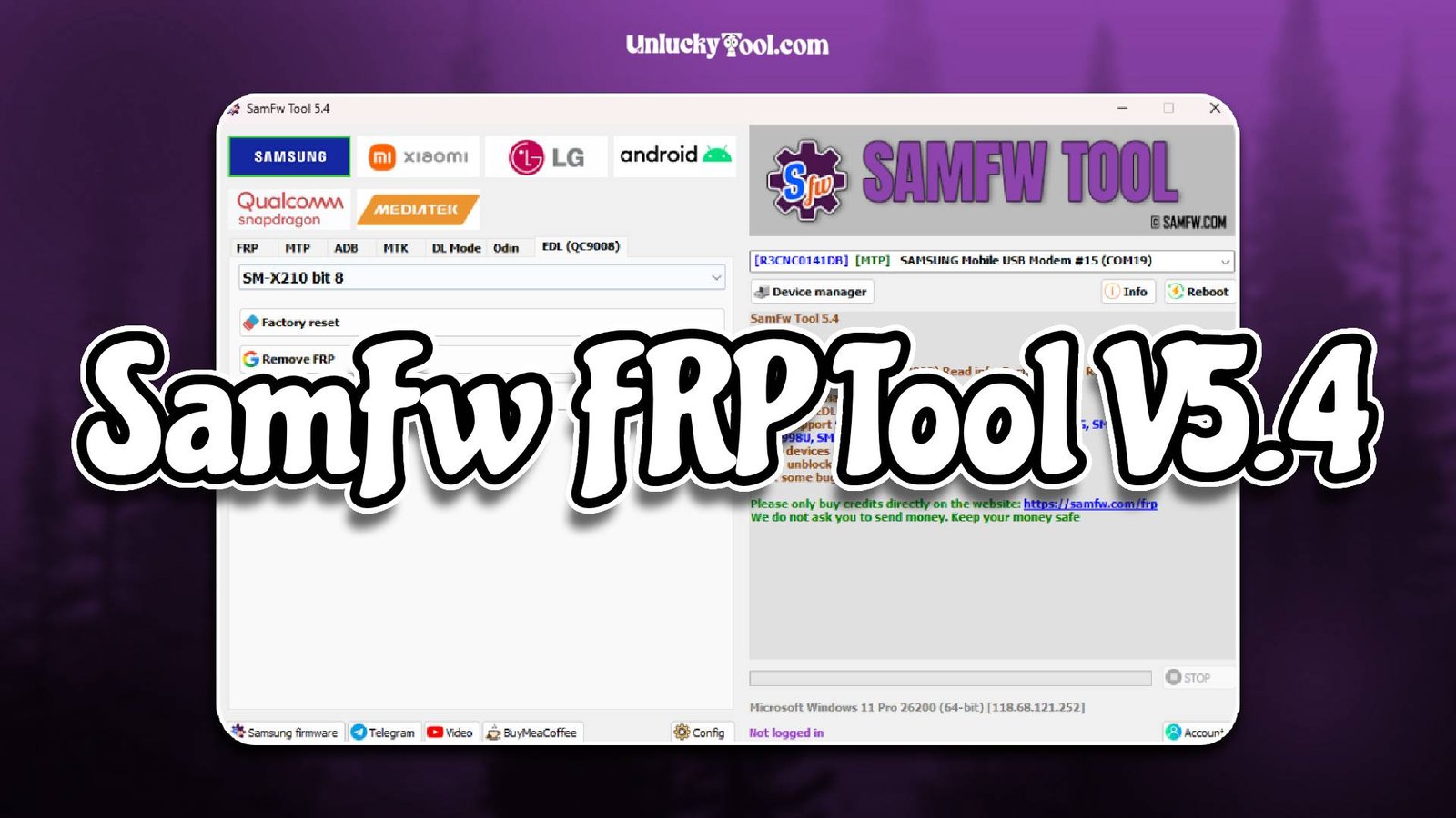 SamFw FRP Tool V5.4