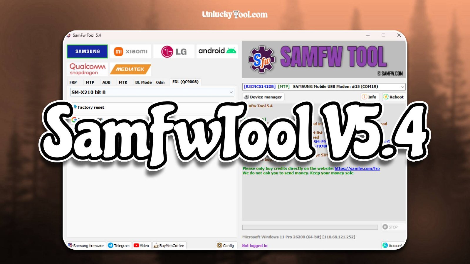 SamFwTool V5.4