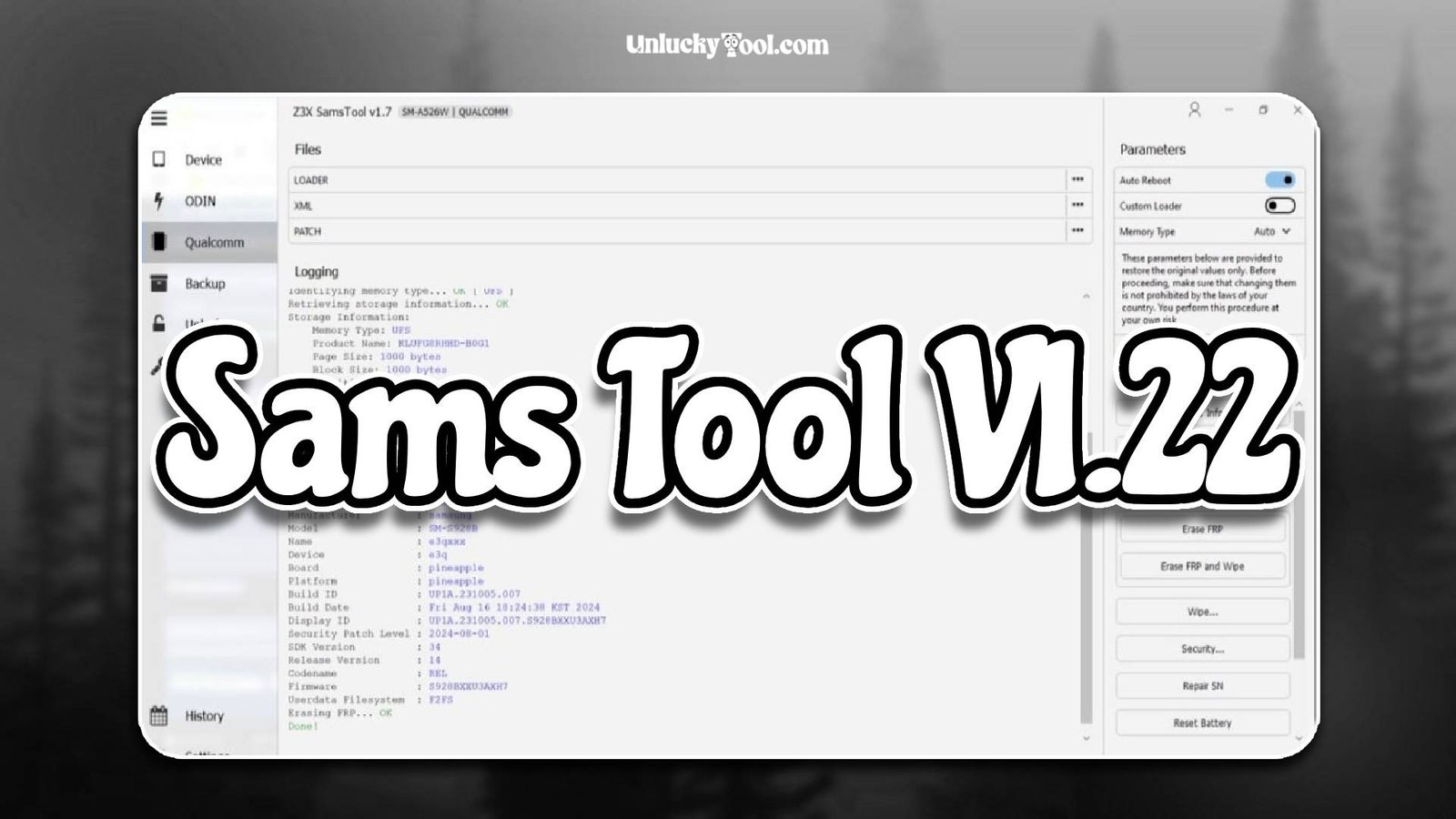 Sams Tool V1.22