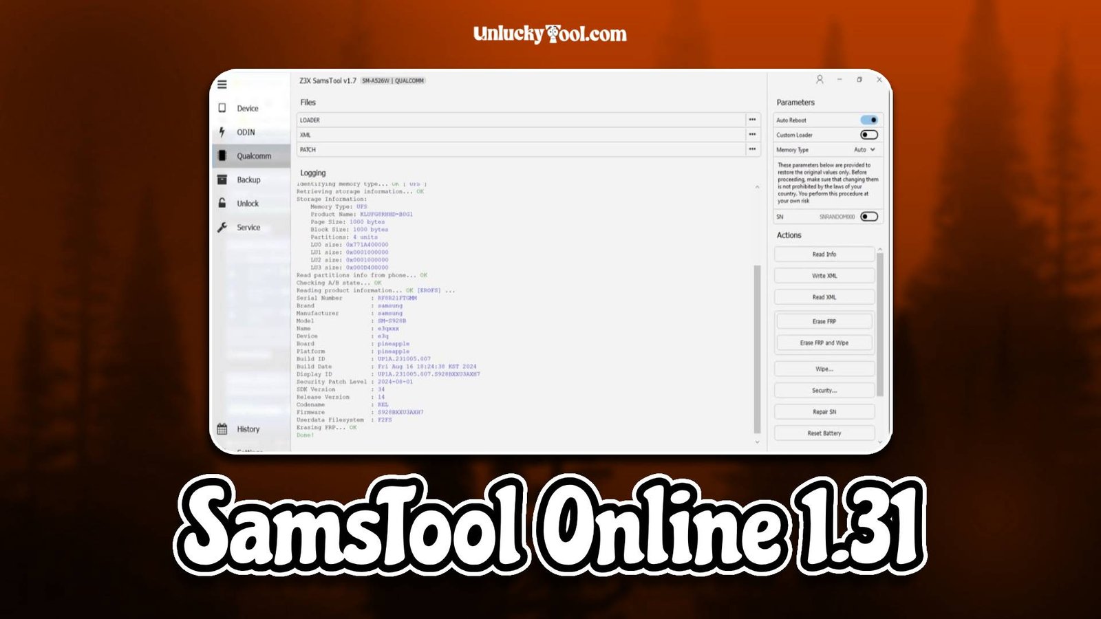 SamsTool Online 1.31
