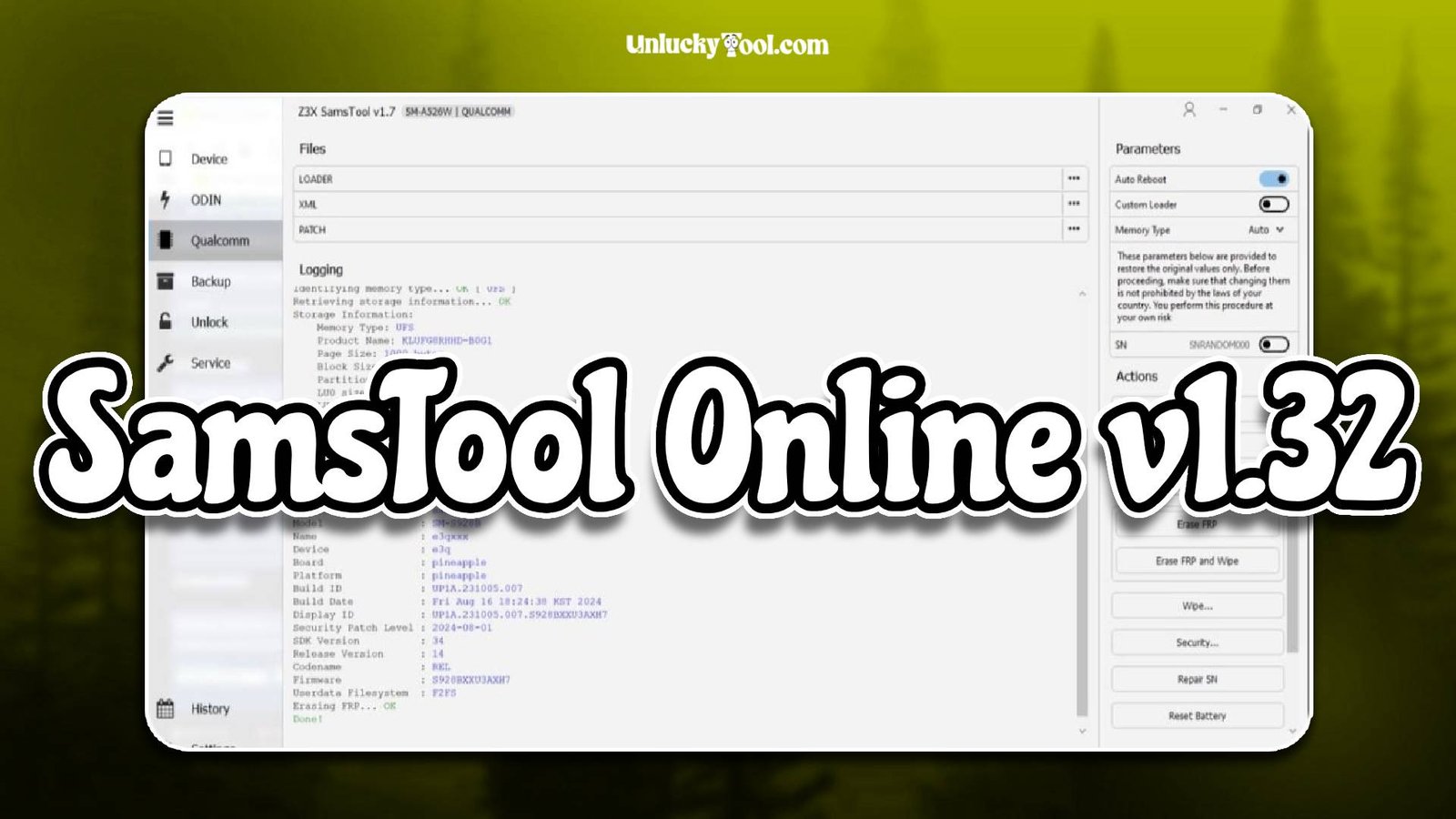 SamsTool Online v1.32
