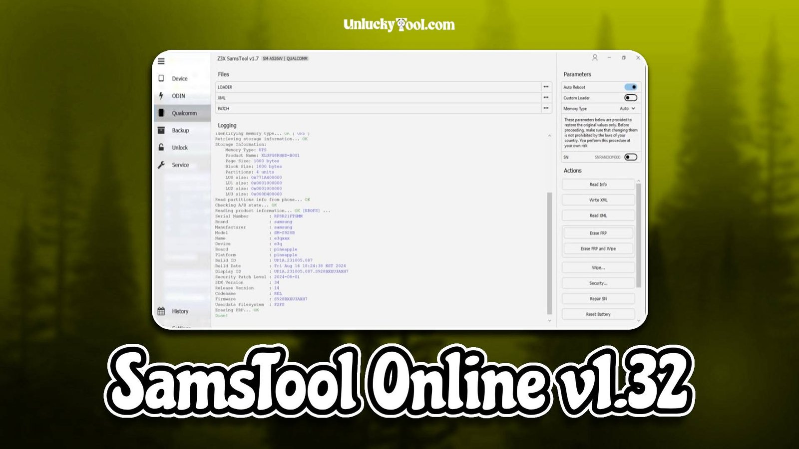 SamsTool Online v1.32