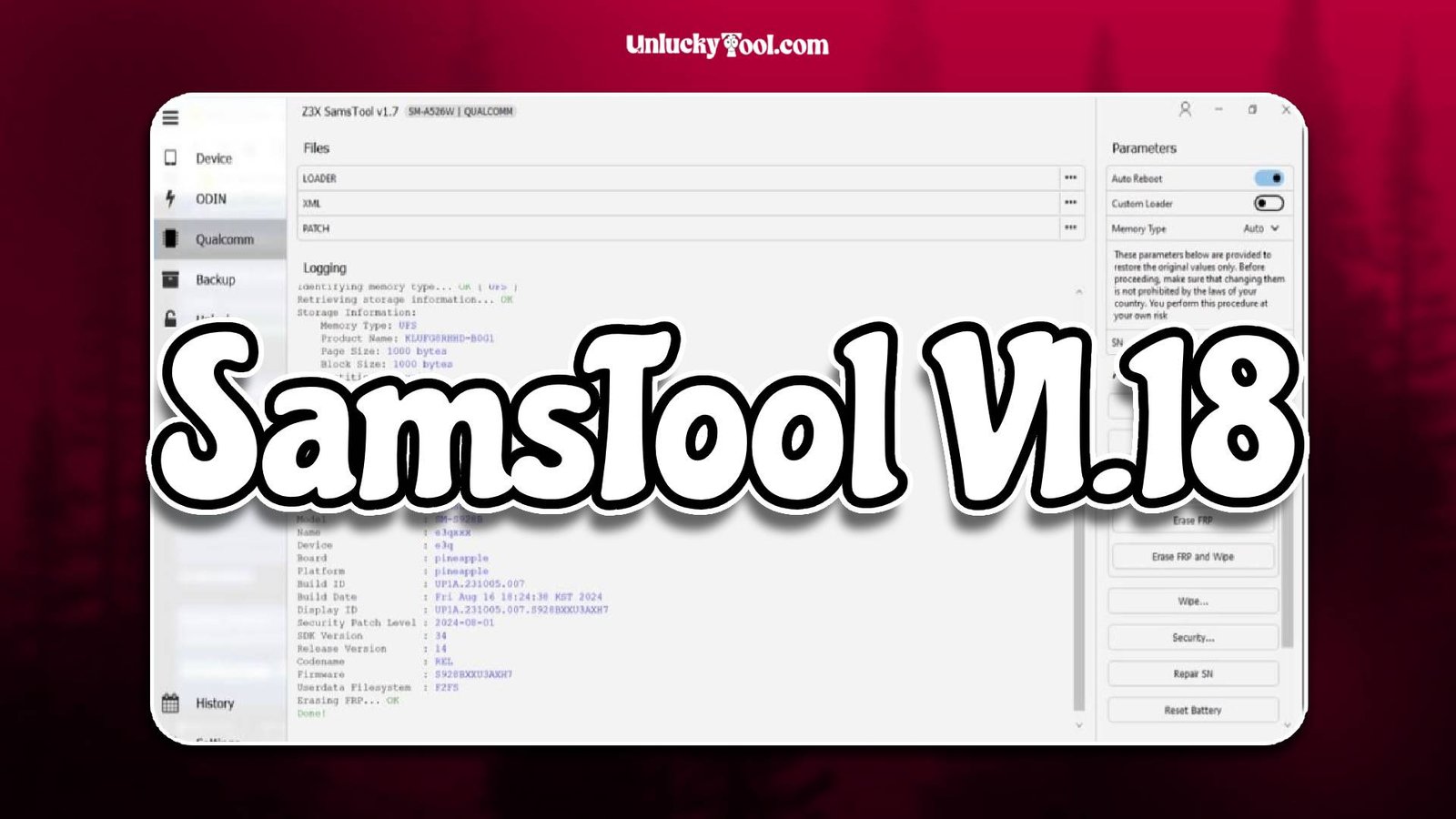 SamsTool V1.18