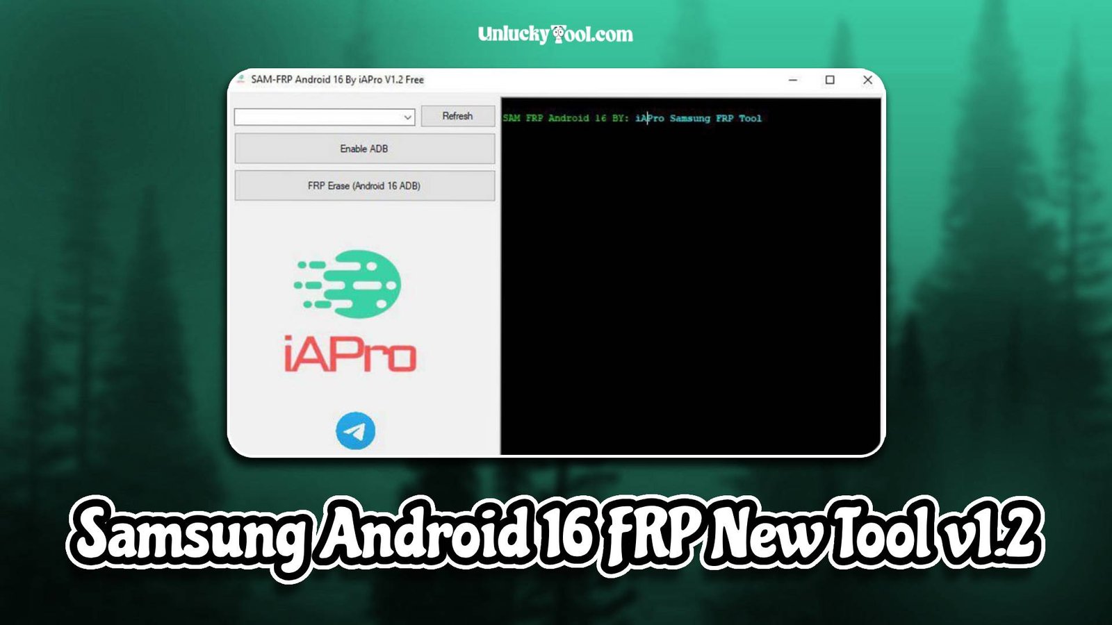 Samsung Android 16 FRP New Tool v1.2