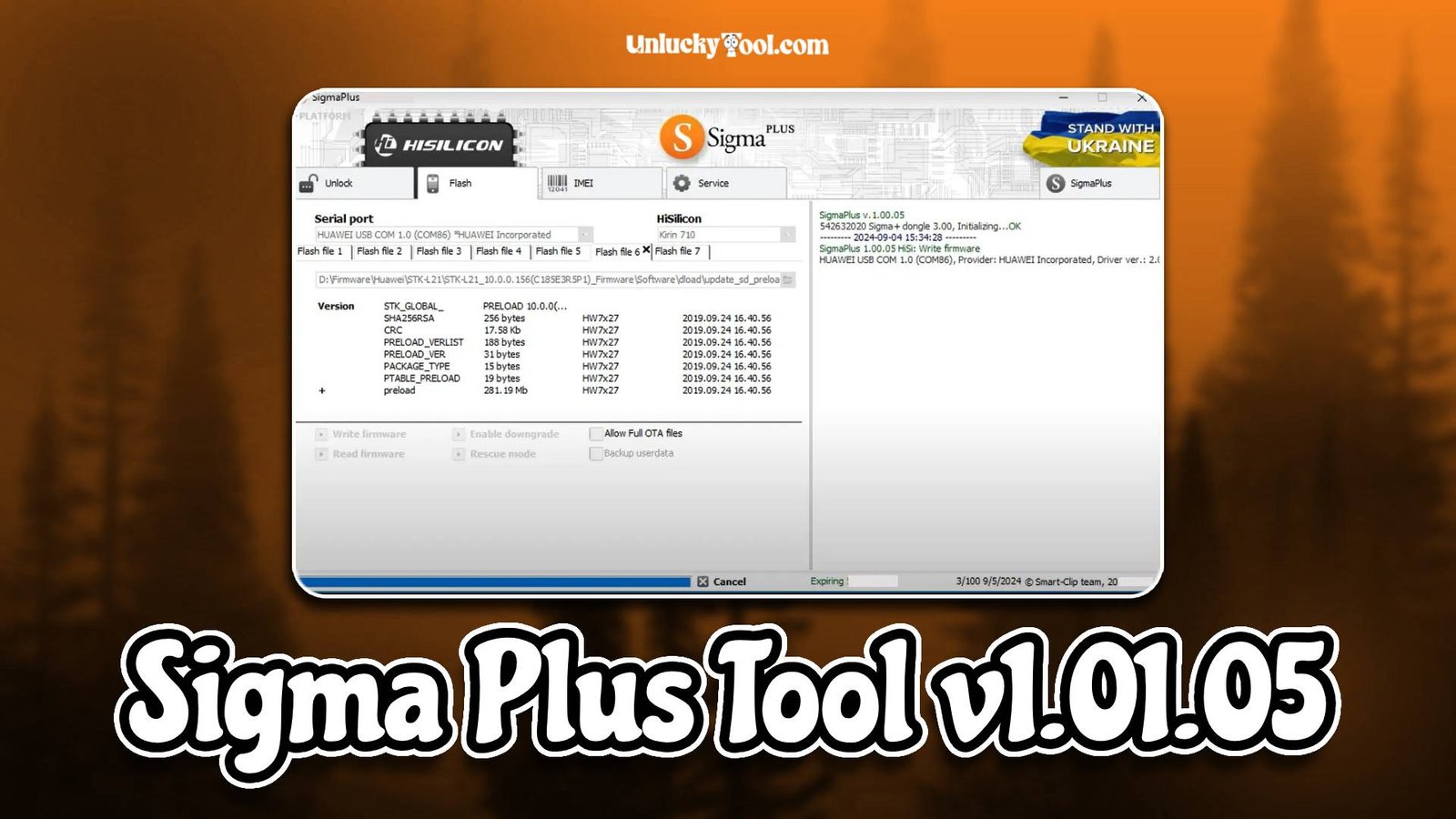 Sigma Plus Tool v1.01.05