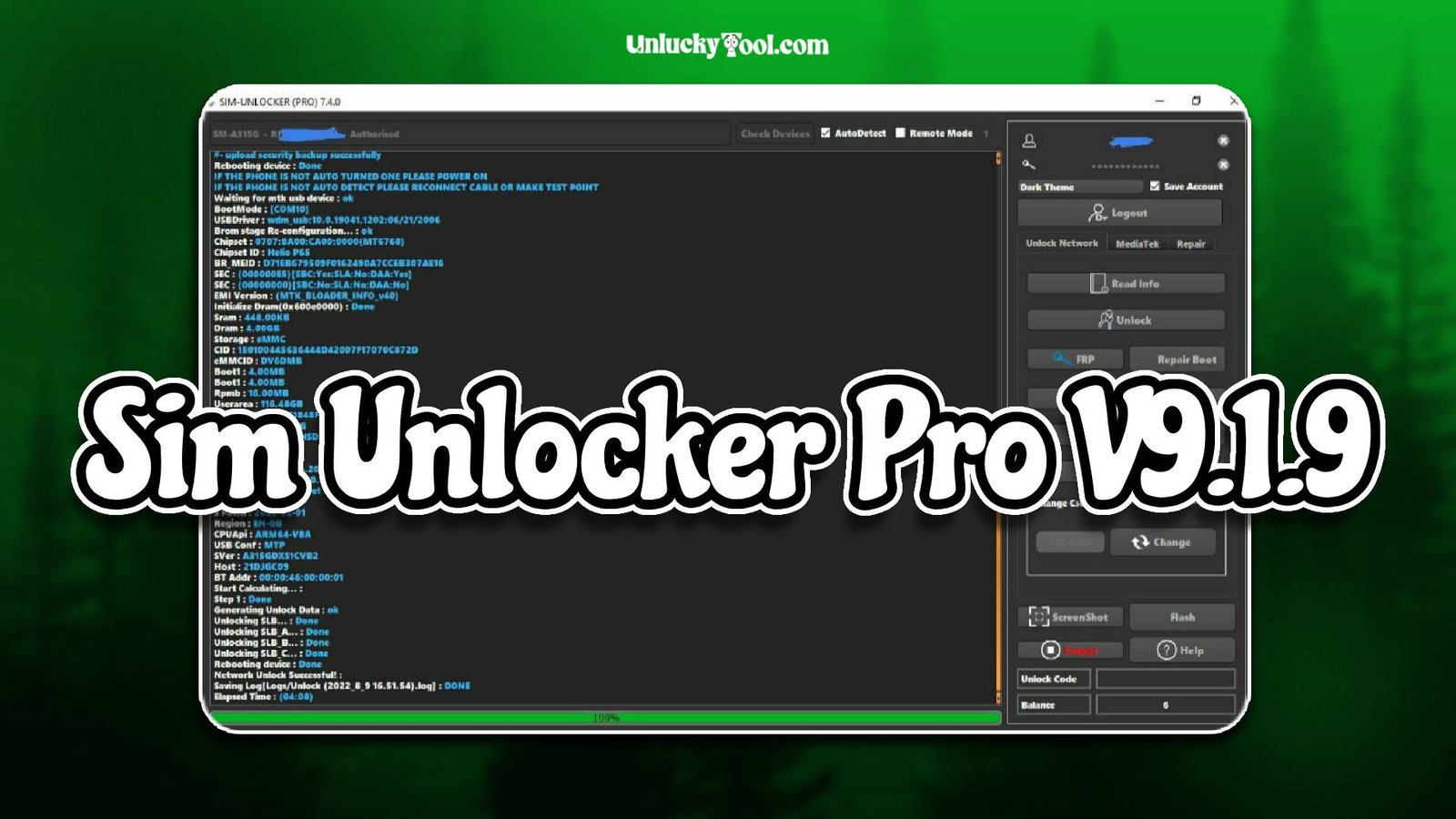 Sim Unlocker Pro V9.1.9