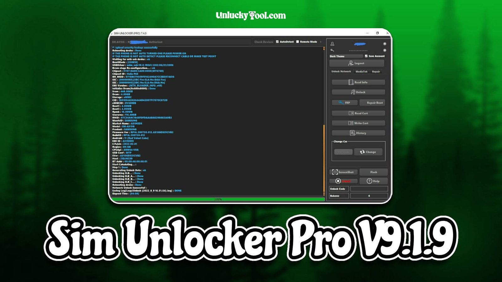 Sim Unlocker Pro V9.1.9