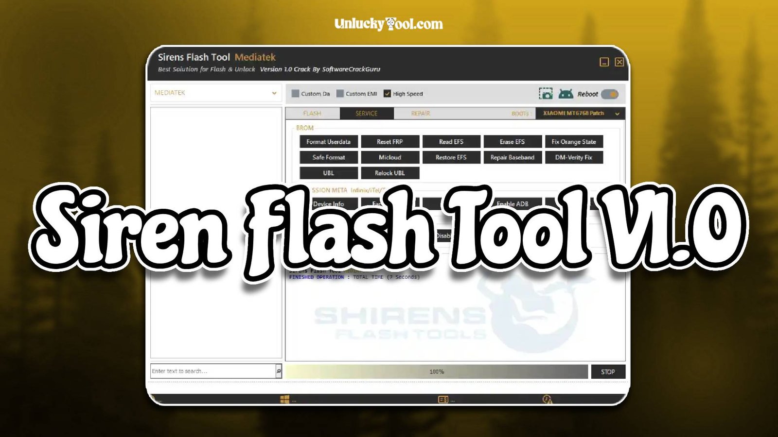 Siren Flash Tool V1.0