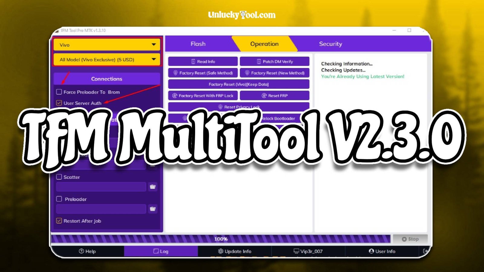 TFM MultiTool V2.3.0