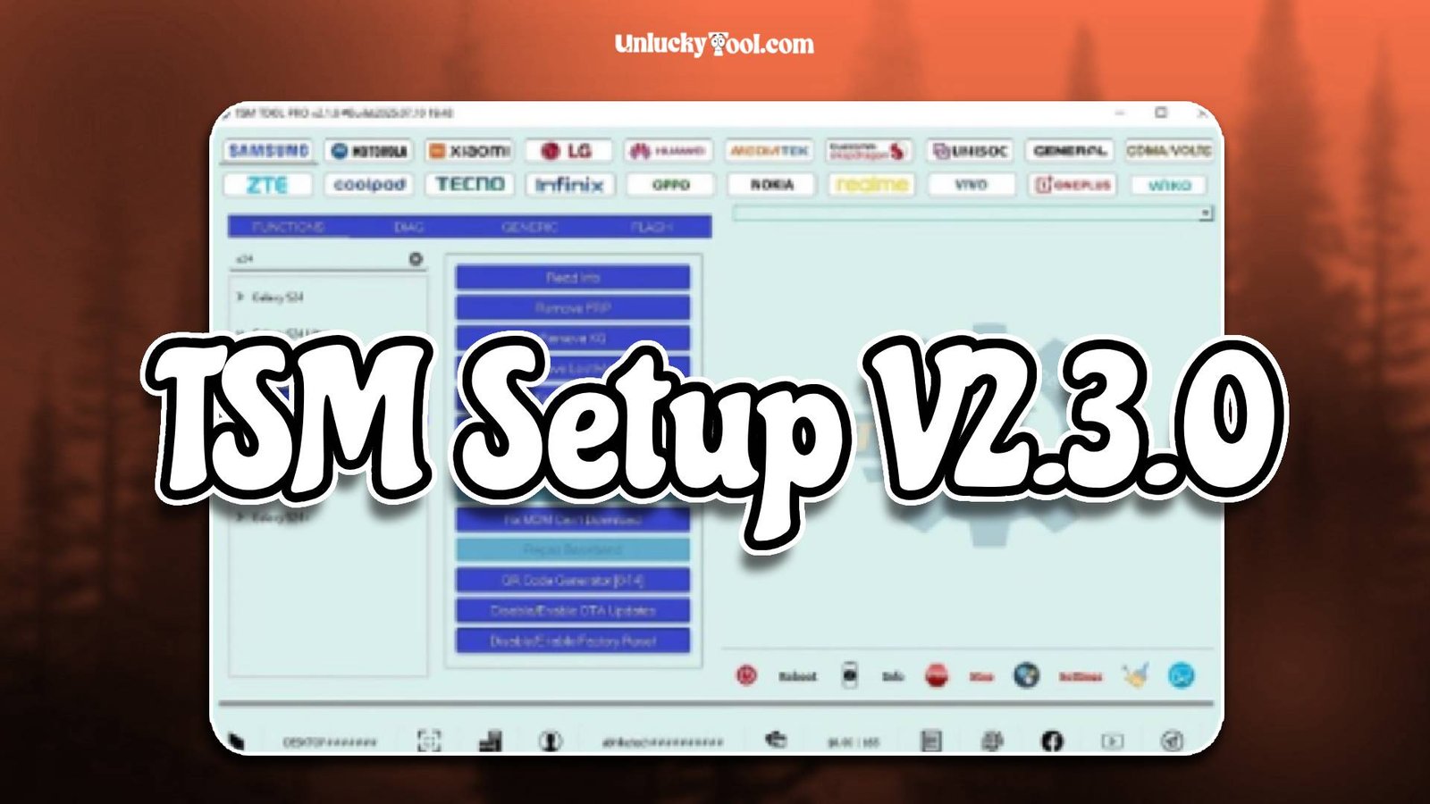 TSM Setup V2.3.0