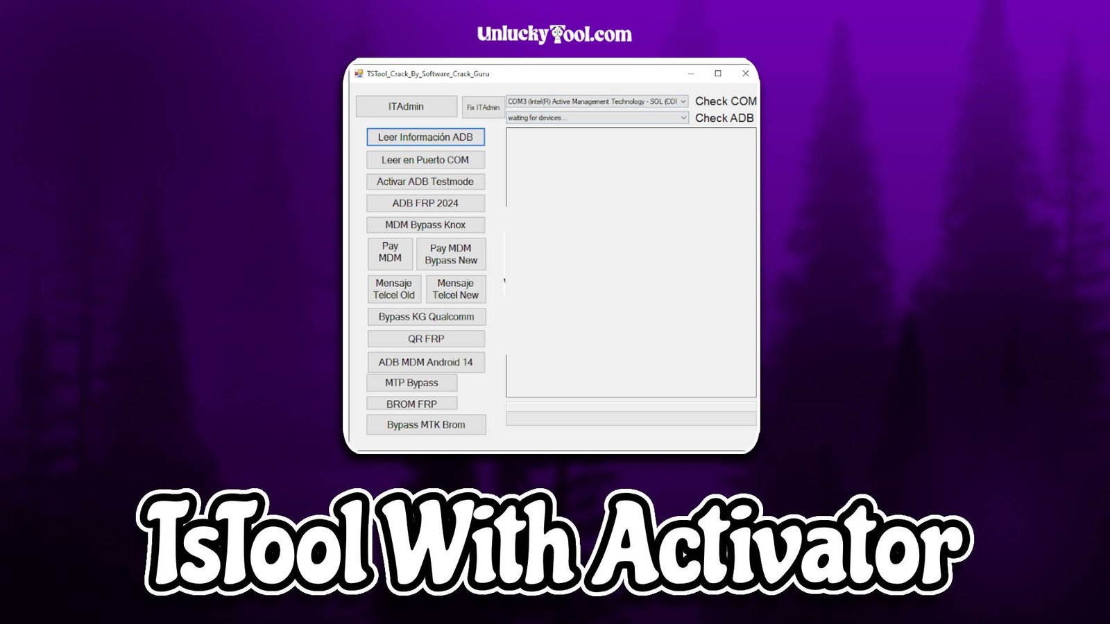 TsTool With Activator