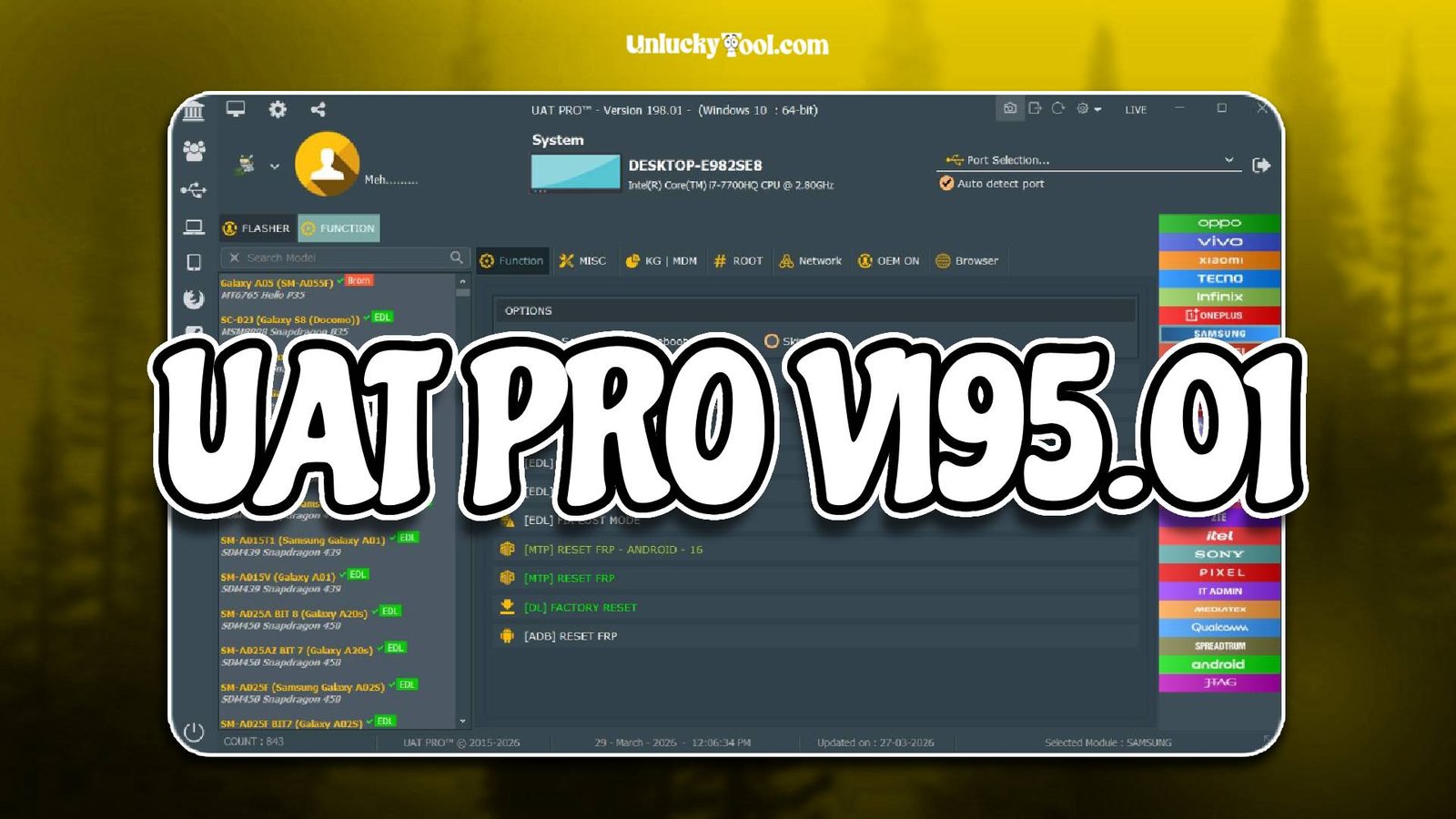 UAT PRO V195.01