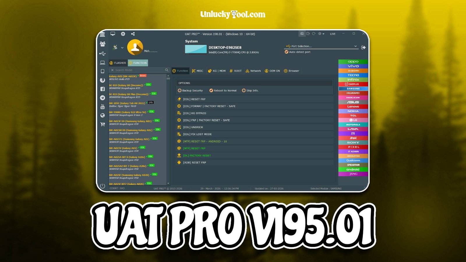 UAT PRO V195.01
