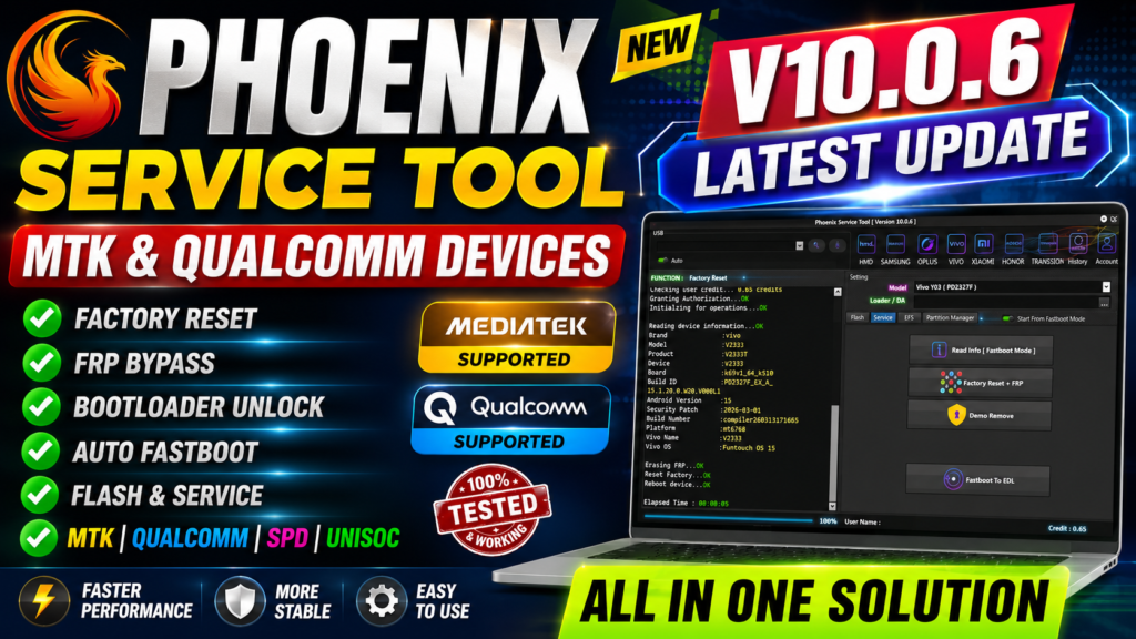 Phoenix Service Tool V10.0.6