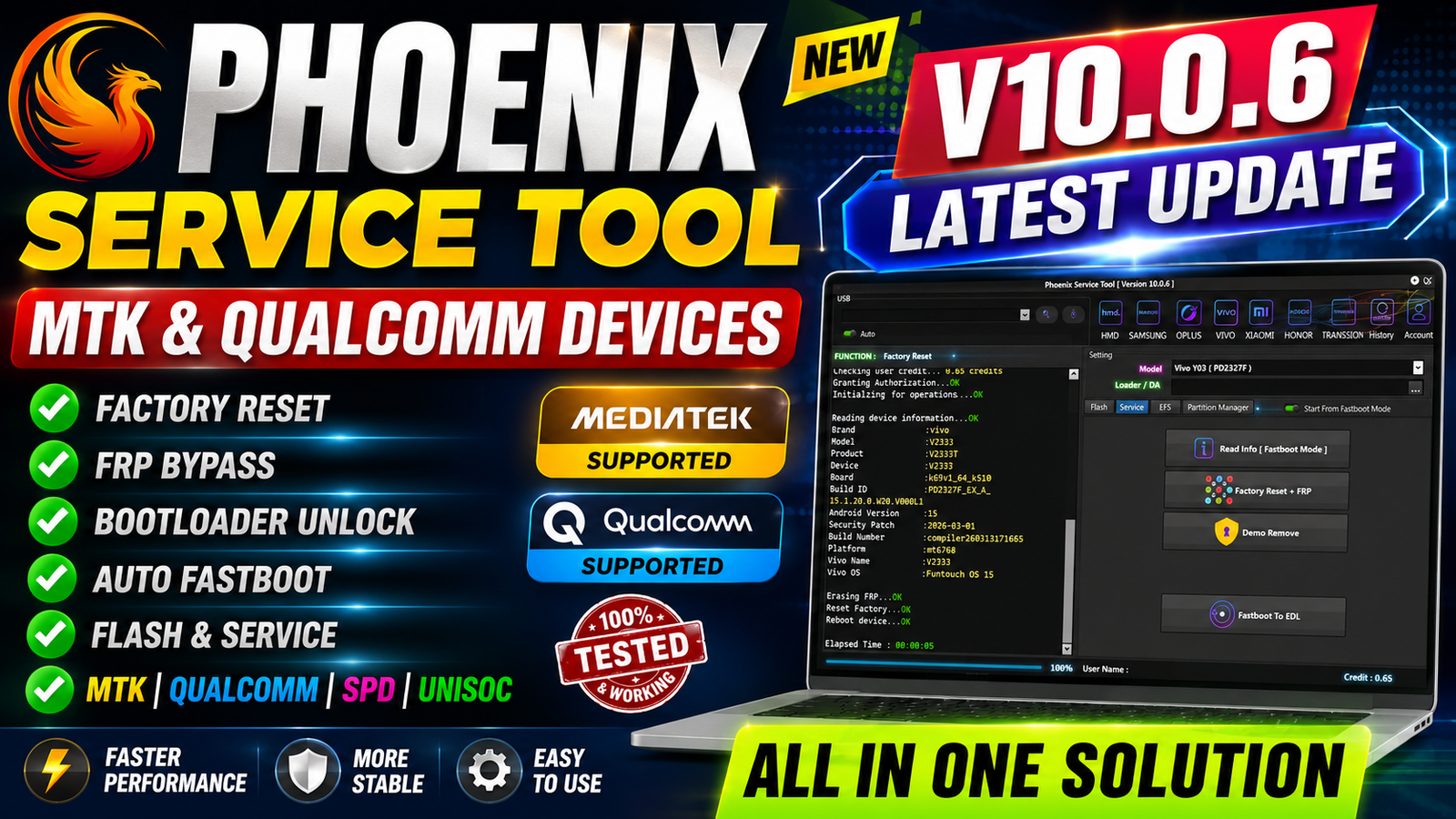 Phoenix Service Tool V10.0.6