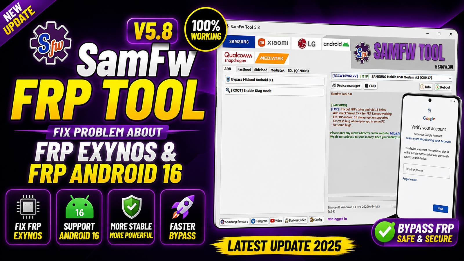 SamFw FRP Tool 5.8