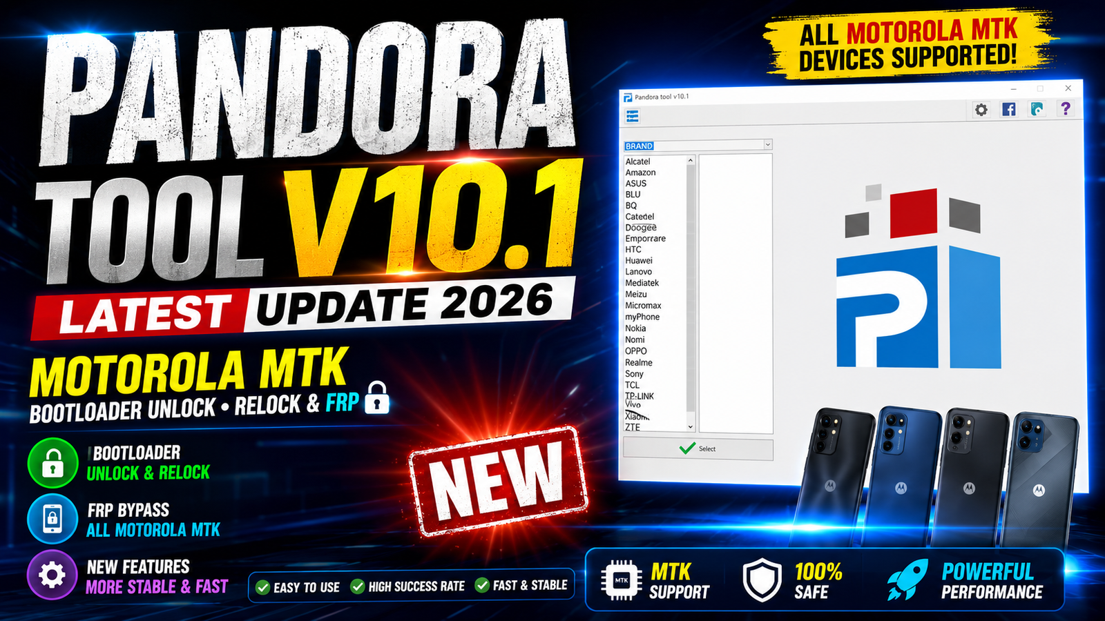 Pandora Tool V10.1